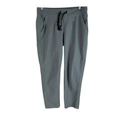 Backcountry Womens On The Go 2.0 Joggers Small Gray Stretch Hiking Outdoors