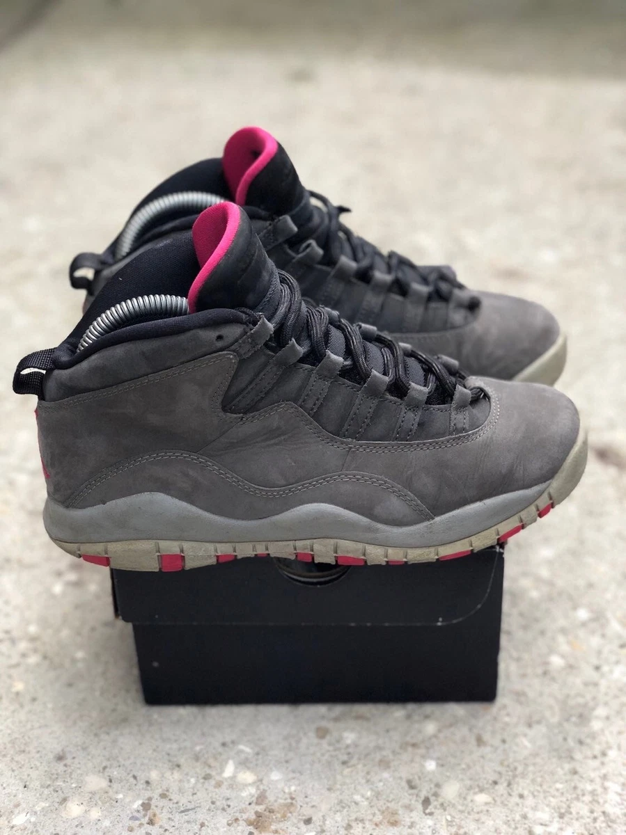 Jordan retro 10 grey clearance and pink