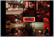 Santa Barbara CA The Porterhouse Restaurant Defunct 30 Los Patos Way c1969 4x6