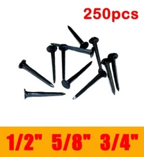 250pcs shoe tacks nails multipurpose square shoe nails 12mm - 25mm cobbler nails