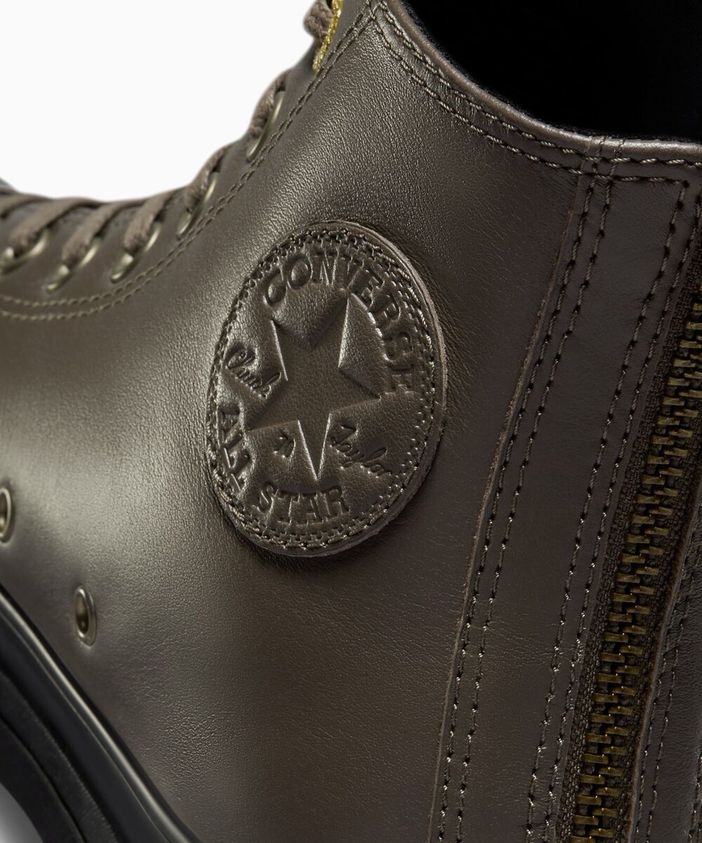 Converse Chuck 70 Leather Zipper Heel Sneaker Shoes Velvet Converse Chuck 70 Leather Zipper Heel Sneaker Shoes Velvet