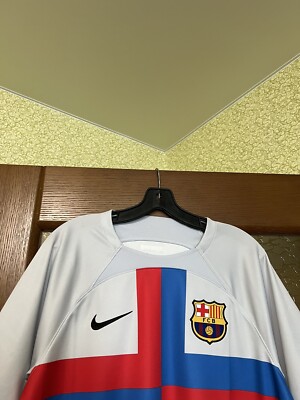 NIKE FC BARCELONA 22/23 DRI-FIT STADIUM SS THIRD SHIRT