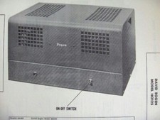 DAVID BOGEN HO125 AMPLIFIER PHOTOFACT PHOTOFACTS