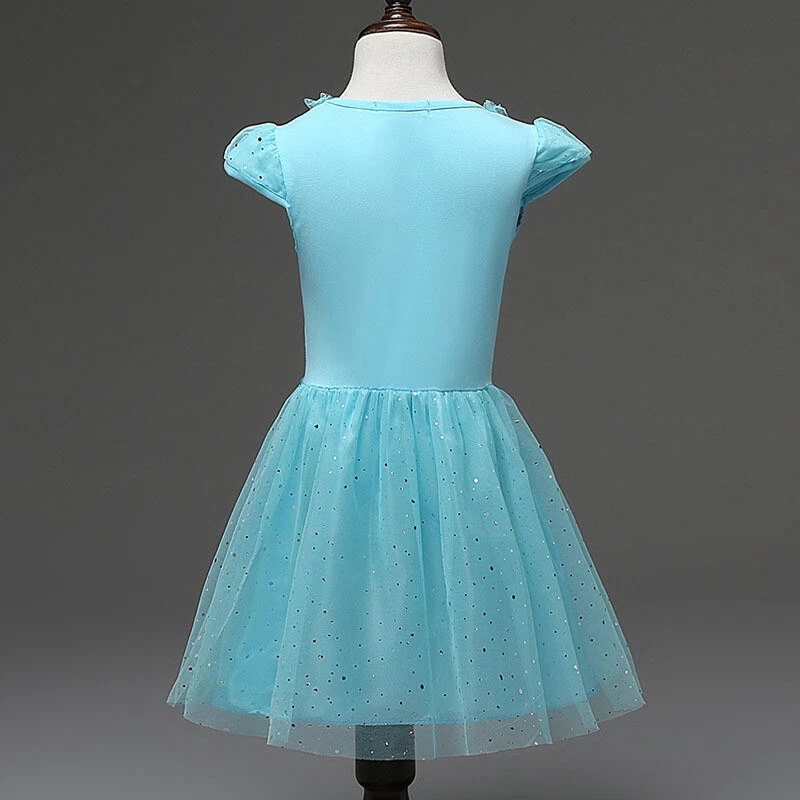 Disney Princess Elsa Anna Frozen Halloween Cosplay Dress Costume Dress for Girls - Image 2 of 4