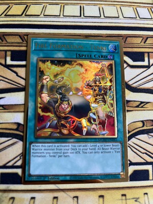 Yugioh Feuer Formation - Tenki MGED-EN042 Gold Rare