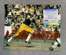 GREEN BAY PACKERS- DONNIE ANDERSON AUTOGRAPH 8x10 ACTION PHOTO PSA/DNA AK16222