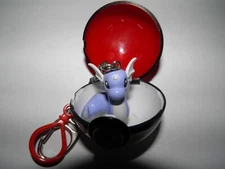 Dratini Basic Fun Pokemon Keychain Pokeball Used
