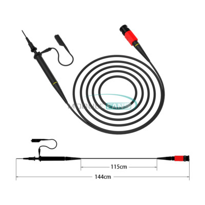P4100 Probe 1pc P4100 100X Hochspannungs 2 kV Oszilloskop Clip Sonde 100 MHz Bandbreite P4100 Probe 1pc P4100 100X Hochspannungs 2 kV Oszilloskop Clip Sonde 100 MHz Bandbreite