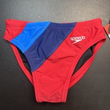 Speedo Boys / Kids / Youth Swim Briefs Euro Brazilian Bathing Suit Size 24