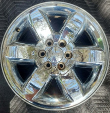 (1) Genuine GMC OEM 2009-2013 Sierra 1500 20" Wheel Rim Chrome Clad 9597598 5420