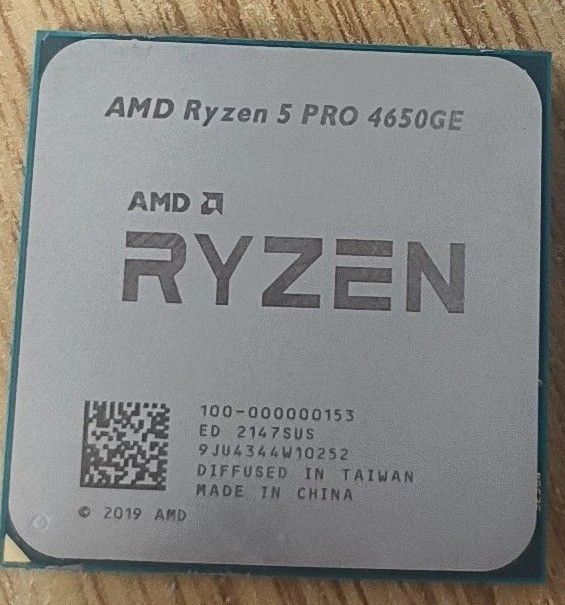 AMD Ryzen 7 Pro 4750G 4750GE R5 4650G 4500 R3 4100 Desktop
