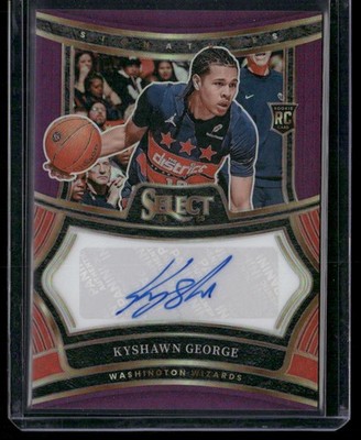 2024-25 Panini Select - Rookie Signatures Kyshawn George #RS-KYS