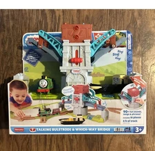 Thomas & Friends Toy Train Set Talking Bulstrode  Which-Way Bridge Track Playset