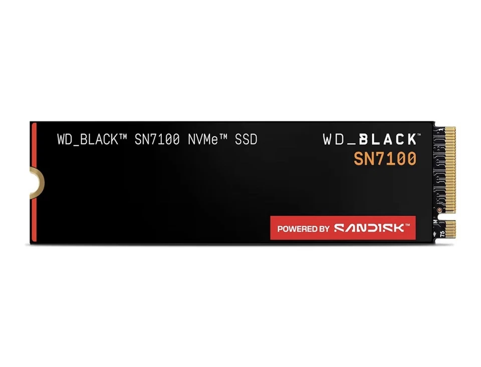WD_BLACK SN7100 4TB SSD Gen4 PCIe, M.2 2280, Next Gen TLC - WDS400T4X0E - NEW - Image 2 of 4