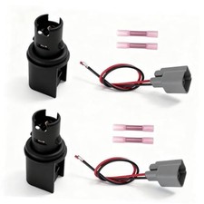 2-Pack Side Marker Light Bulb Socket Connector Pigtail Harness Kit, Fit for