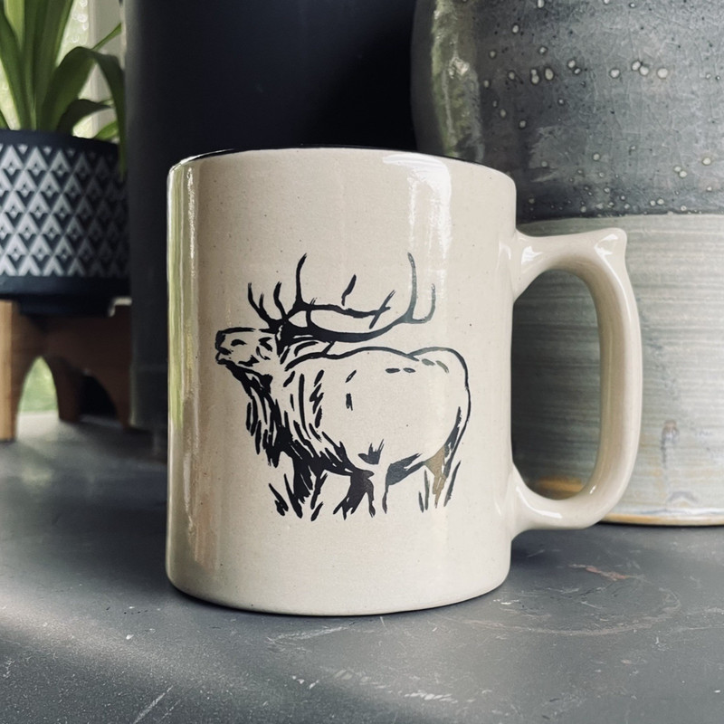 RARE - Filson x Red Wing Stoneware Elk Coffee Mug - 2017 Limited Edition