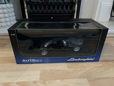 Lamborghini Murcielago Metallic Black 1/18 Scale Diecast Model Car by Autoart
