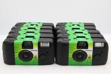 10 EMPTY Fuji Disposable Camera Shells for Crafts/Parts-No FILM inside.
