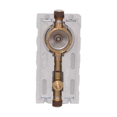 Allmess UP-fix Plus Uno Wasserzähler-Modul 3/4'' IG für 1 Wasserzähler