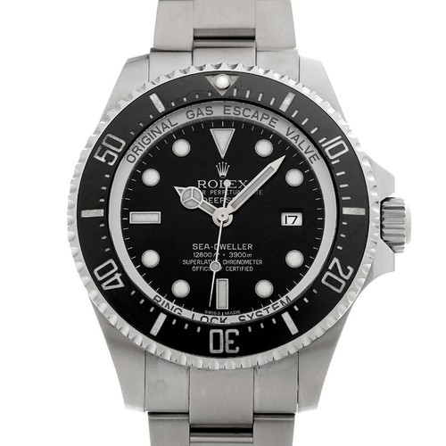 ROLEX Sea-Dweller Deepsea 116660 black WATCH 732566