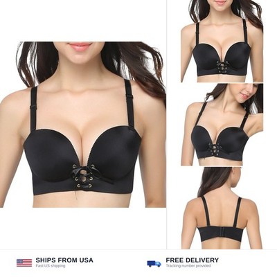 FallSweet Add Two Cups Bras Brassiere for Women Push Up Padded Unlined | Wire...