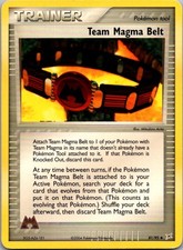 Team Magma Belt 81/95 Uncommon Team Magma vs Team Aqua Pokemon Moderately Played on eBay