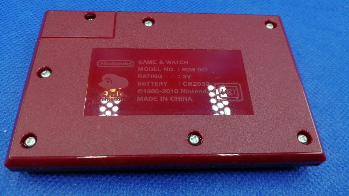 Nintendo Rgw-001 Game Watch | eBay