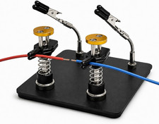 Helping Hands Soldering Station, Adjustable 4-Clamp Holder for PCB Repair