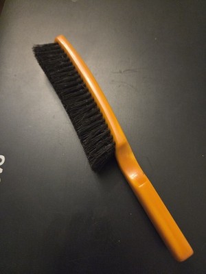 Vintage Sterilized Fuller Brush Butterscotch Bakelite Handle Black Bristles 