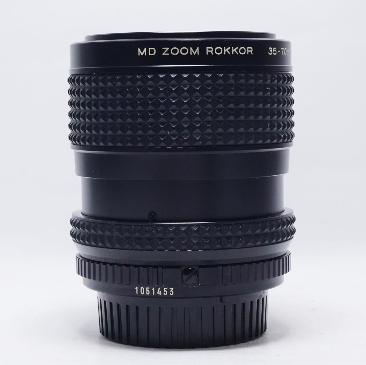 Minolta MD Zoom ROKKOR 35-70mm f/3.5 MF Lens MD Mount w/ Caps