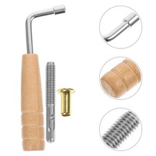 1 Set Reusable Lyre Harp Tuning Pegs Metal Pins with Easy Use Features