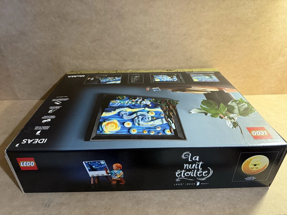 LEGO Ideas Vincent Van Gogh - The Starry Night 21333 Building Set for Adults 231 - Image 3 of 4