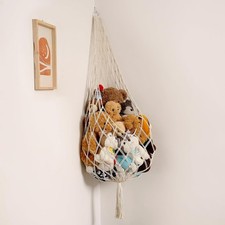 Stuffed Animal Storage Organizers Corner Hanging Net Stuffy Animal Hammock Macra