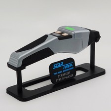 Star Trek TNG Cobrahead Type II Phaser | 3D‑Printed Fan‑Made Prop with Stand