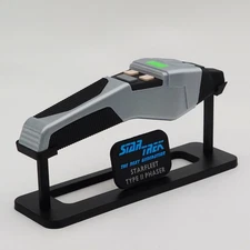 Star Trek TNG Cobrahead Type II Phaser | 3D‑Printed Fan‑Made Prop with Stand