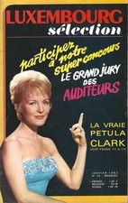 Luxembourg Sélection n° 10 - Pétula Clark  (Janvier 1963)