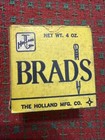 Vintage Holland 3/4" Metal Brads 16 GA USA 🇺🇸 NOS