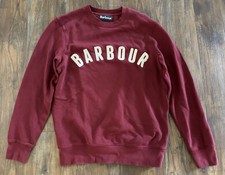 Barbour Prep Spellout Logo Sweatshirt Crewnec...