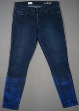 WL13458 VERY COOL **GAP** LEGGING JEAN SKINNY LEG WOMENS BLUE JEANS sz30 REGULAR