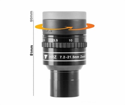 TS-Optics Premium Zoomokular 7,2 - 21,5 mm  1,25'' 7 Elemente, 4 Gruppen, HRZ