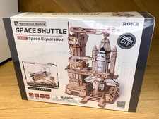 ROKR Mechanical Models Space Shuttle 3D Wooden Puzzle Kit LKA02 New Sealed Box