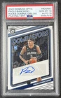 PAOLO BANCHERO PSA 10 2022-23 PANINI DONRUSS OPTIC ROOKIE DOMINATORS AUTO 12/25