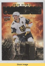 2023-24 Upper Deck Fleer Ultra Conquerors Jack Eichel #1 READ 1fg3