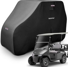 Rosefray Waterproof Golf Cart Cover Fit for 2 2/4 Passenger -L, Gray