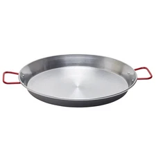 15-Inch Carbon Steel Paella Pan, 38cm