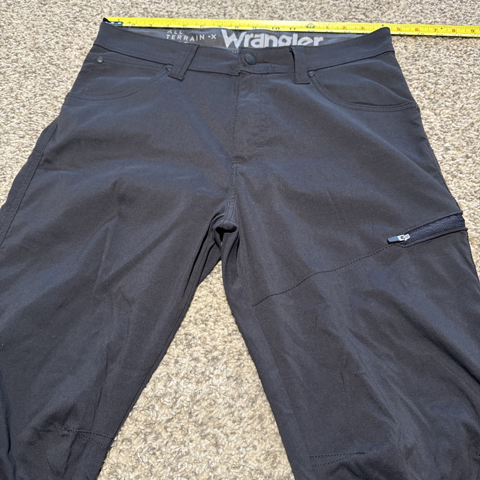 Wrangler ATG Pants Mens 32 X28 Nylon Hiking Cargo All Terrain Gear