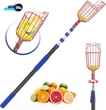 26FT Reach Fruit Picker 5 20 Foot Sturdy Aluminum Telescoping Fruit Picker