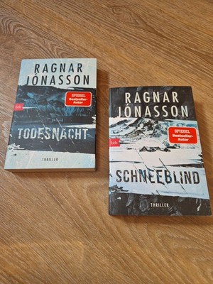 Bücher Ragnar Jonasson, Schneeblind & Todesnacht 
