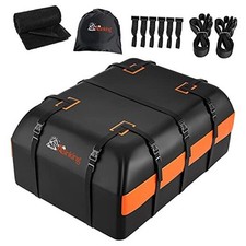 Car Rooftop Cargo Carrier Bag, 21 Cubic Feet 100 Waterproof Heavy Duty 840D