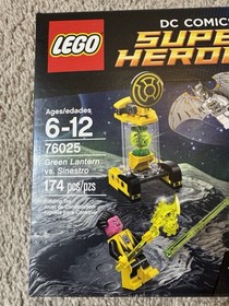 Lego 76025 and DC Superheroes build your own adventure Green Lantern